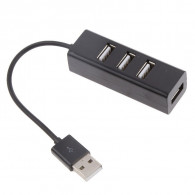 Hub USB 4 Ports Noir