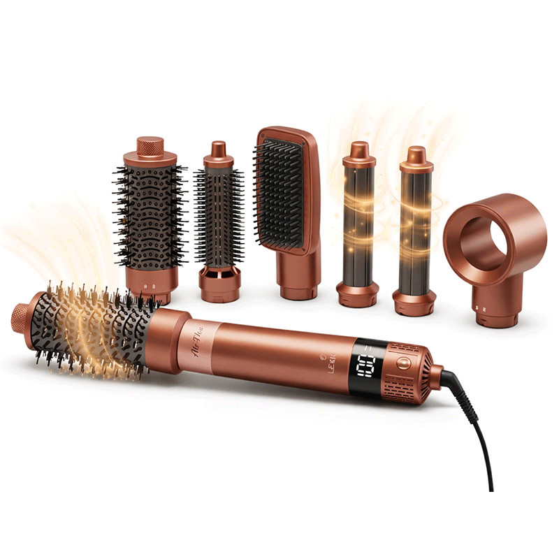 Brosse Soufflante 6en1 Lexical LAS-5255-4 1300W Bronze