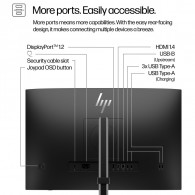 Ecran HP Serie 5 Pro 524PN 24'' Full HD 100Hz IPS Noir En Tunisie