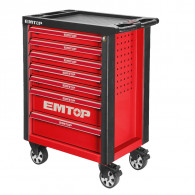 Servante à Outils 7 Tiroirs Emtop EHTS03281 328 pièces Rouge en Tunisie