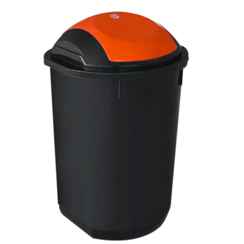 Poubelle Basculante Sotufab 22L Noir en Tunisie