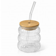 Tasse Bubble Avec Couvercle Et Paille En Verre En Tunisie