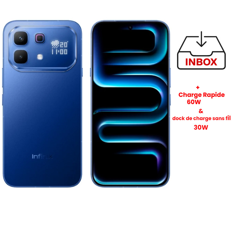 Smartphone Infinix Note 60 Pro 5G 12Go 256Go bleu