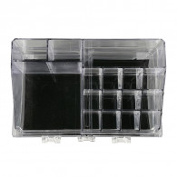 Rangement De Maquillage 4 Niveaux Transparent en Tunisie
