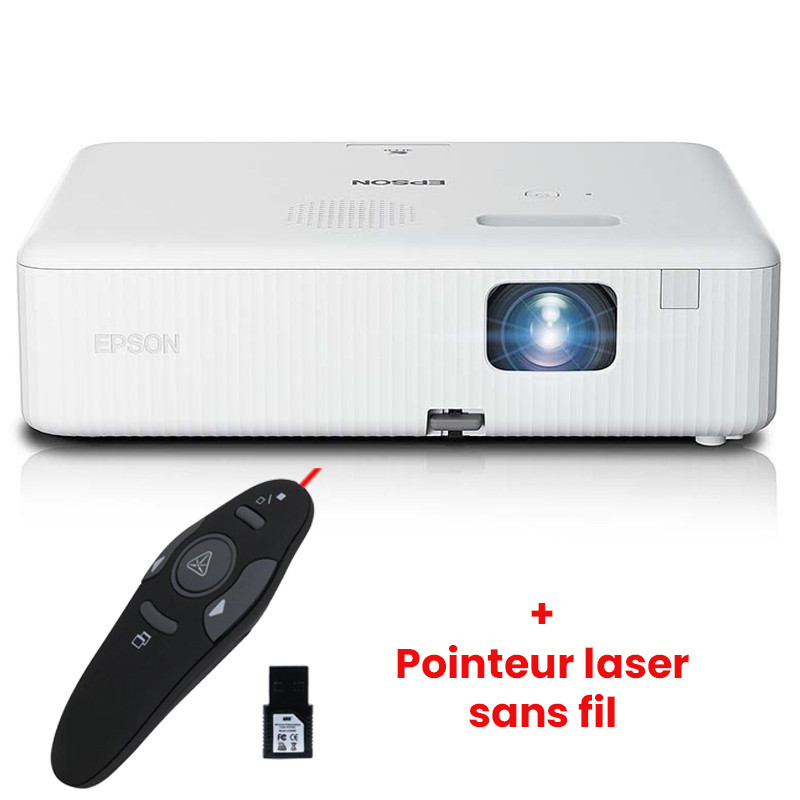 Vidéo Projecteur Epson W01 Blanc (V11HA86040) en Tunisie