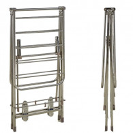 Sèche Linge Pliable En Aluminium Silver en Tunisie