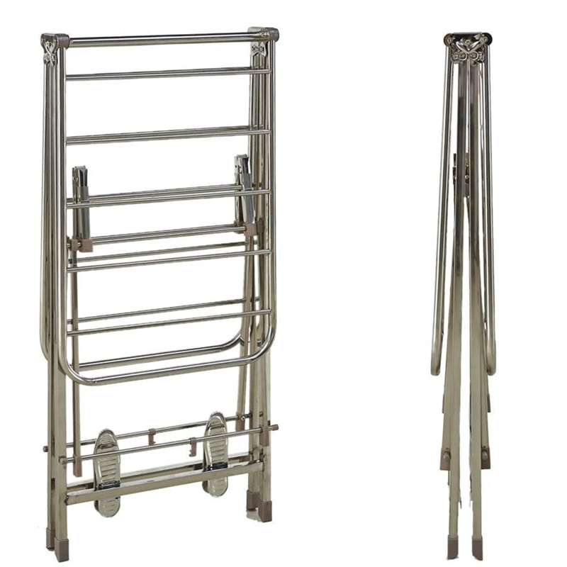 Sèche Linge Pliable En Aluminium Silver en Tunisie