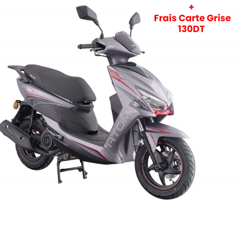 Moto Zimota Atom 125cc Monocylindre Gris