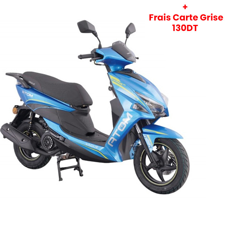 Moto Zimota Atom 125cc Monocylindre Bleu