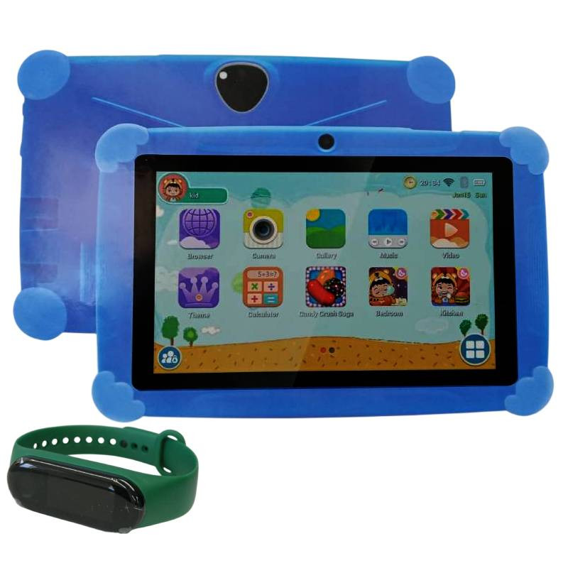 Tablette Kids Iconix C100 Pro Wi-Fi 6GB 128GB Bleu