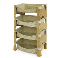 Porte Légume Rotin Sotufab Grège