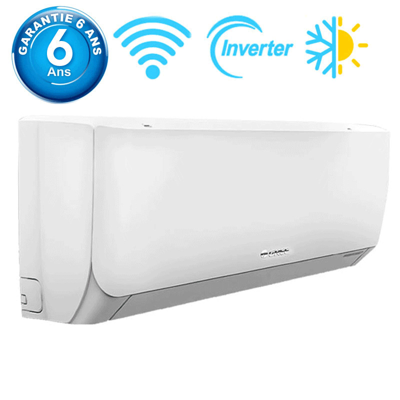 Climatiseur Gree 12000 BTU Inverter Tropicalisé Smart Chaud Froid Blanc en Tunisie