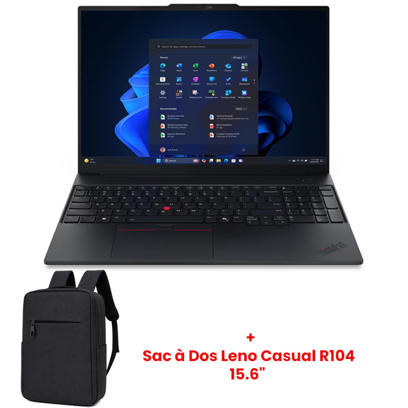 Pc Portable Lenovo ThinkPad E16 Gen 3 Ultra 5 32Go 512Go SSD W11 Pro en Tunisie