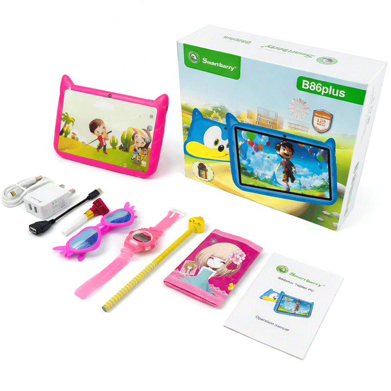 Tablette Kids Smartbarry B86 Plus Wi-Fi 8Go 512Go Rouge en Tunisie