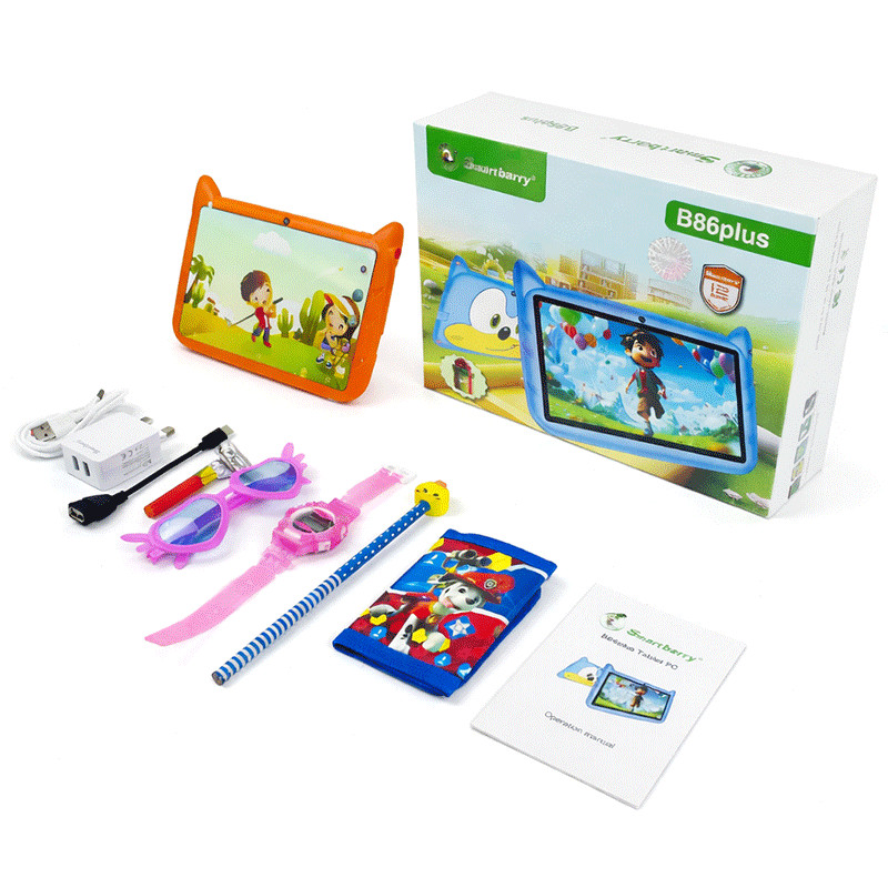 Tablette Kids Smartbarry B86 Plus Wi-Fi 8GB 512GB Orange