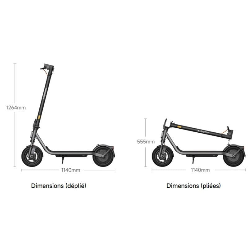 Trottinette électrique Xiaomi Scooter 6 Lite Noir en Tunisie