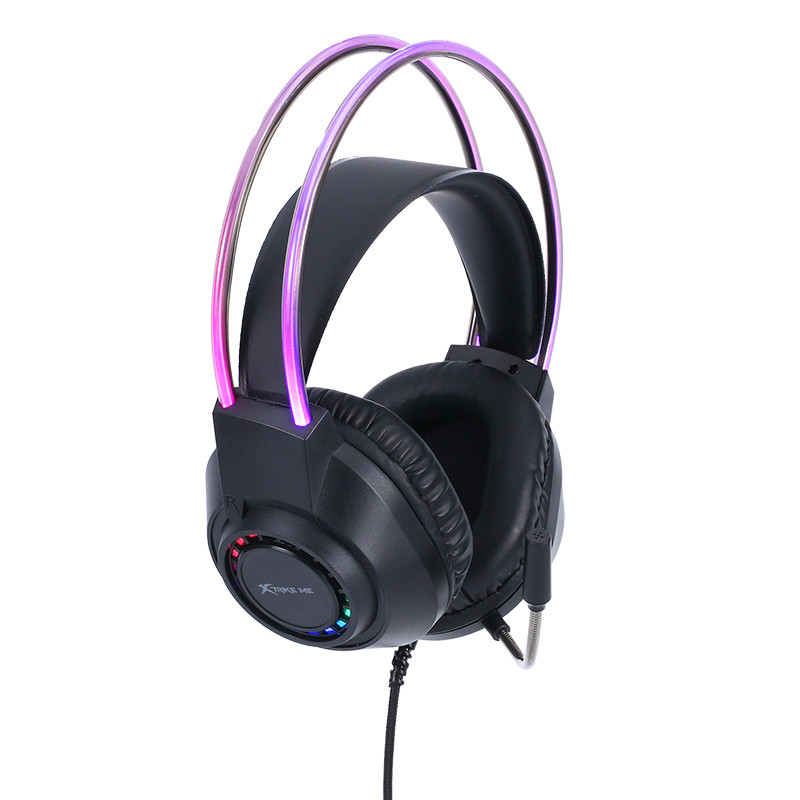 Micro Casque Gaming Xtrike ME GH-513 RGB Noir En Tunisie