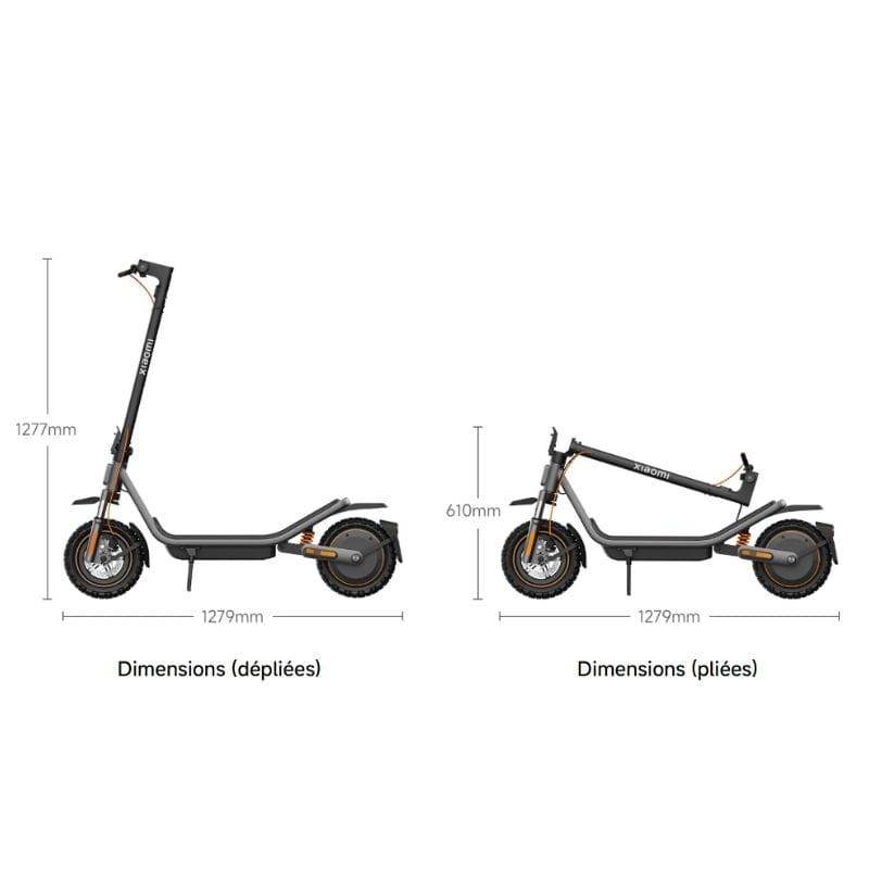 Trottinette électrique Xiaomi Scooter 6 Pro Noir en Tunisie