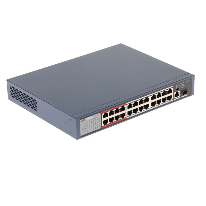 SWITCH HIKVISION DS-3E0326P-E/M(B) 24 PORTS SWITCH HIKVISION DS-3E0326P-E/M(B) 24 PORTS