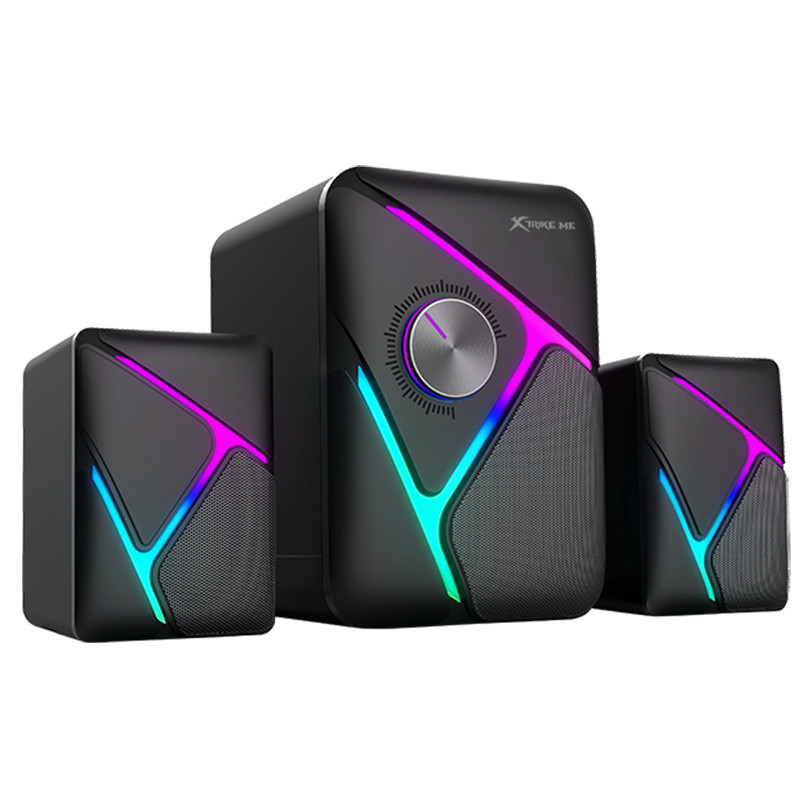 Haut Parleur Gaming Bluetooth Xtrike ME SK-610 RGB Noir En Tunisie