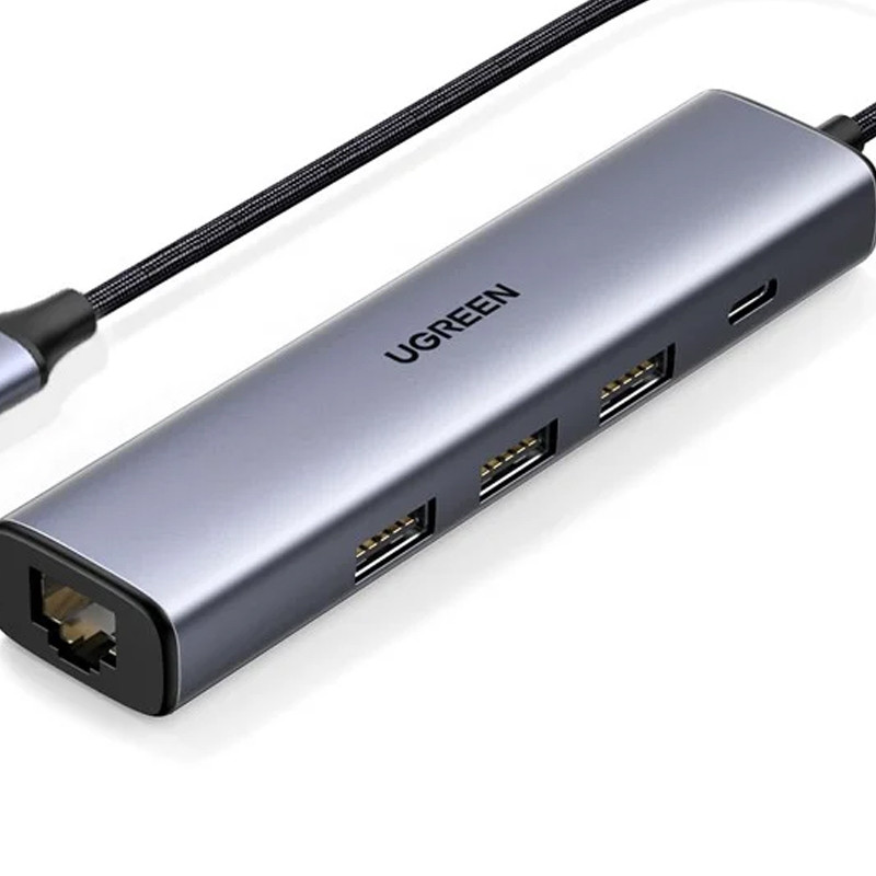 Adaptateur Multifonction Ugreen CM475 Type-C Gris en Tunisie