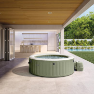 Spa Gonflable Intex 28426NP 4 Places Ronde Olive  En Tunisie