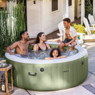 Spa Gonflable Intex 28426NP 4 Places Ronde Olive  En Tunisie