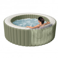 Spa Gonflable Intex 28426NP 4 Places Ronde Olive  En Tunisie