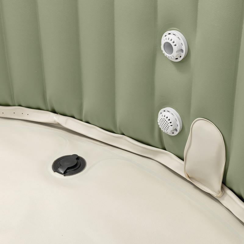 Spa Gonflable Intex 28428NP 6 Places Ronde Olive  En Tunisie