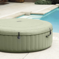 Spa Gonflable Intex 28428NP 6 Places Ronde Olive  En Tunisie
