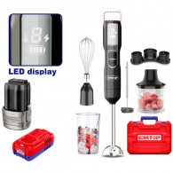 Mixeur Plongeant Sans Fil Emtop 5EN1 EFN056K 100W Noir en Tunisie