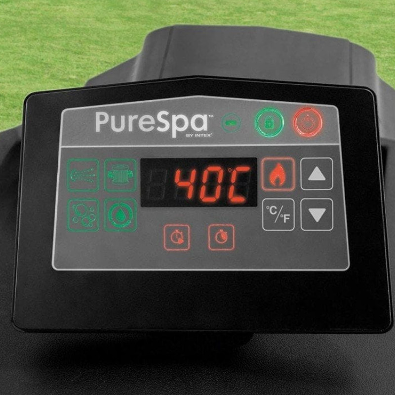 Spa Gonflable Intex 28462 6 Places Octogonale Carbone En Tunisie