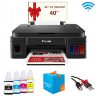 Imprimante à Réservoir Intégré Canon Pixma G3410 3en1 Couleur Wi-Fi Noir