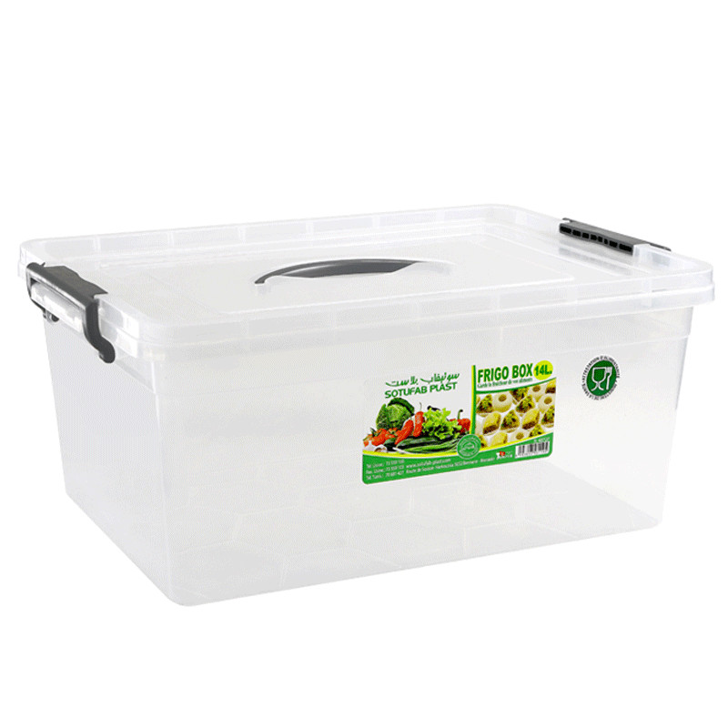 Frigo Box Rectangulaire Sotufab 14L Transparent en Tunisie