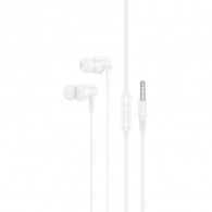 Écouteur Filaire Hoco M112 avec Microphone Blanc en Tunisie