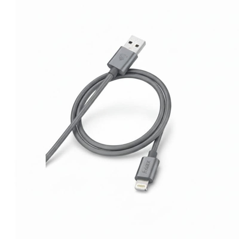 Chargeur Voiture Inkax CA02B Avec Câble Lightning Silver EN Tunisie