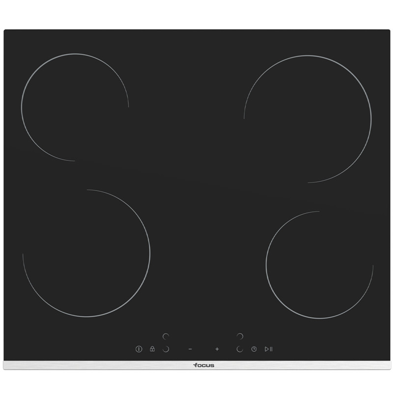 Plaque De Cuisson Vitro Céramique Focus F 816X 60 Cm Noir