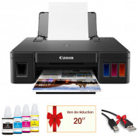 Imprimante Canon Jet D'encre Multifonction 3En1 G2410 Couleur Noir