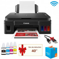 Imprimante à Réservoir Intégré Canon Pixma G3410 3en1 Couleur Wi-Fi Noir