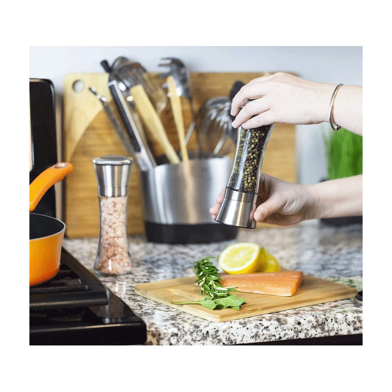 Moulin à Sel et Poivrière En Verre en Tunisie