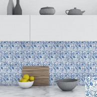 Carreau Boss Tape En PVC 30 x 30 cm Traditionnel Bleu En Tunisie