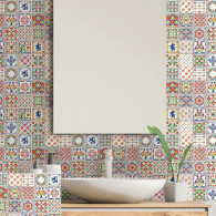 Carreau Boss Tape En PVC 30 x 30 cm Floral En Tunisie