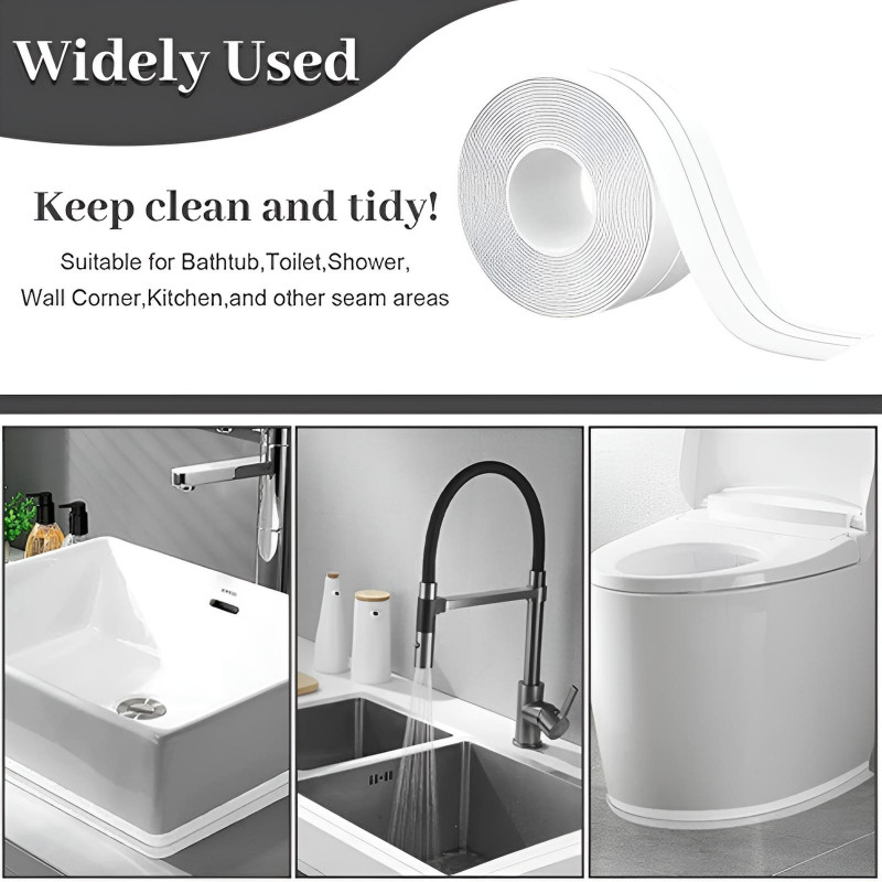 Ruban Adhésif D'étanchéité Boss Tape 3.35m Blanc en Tunisie