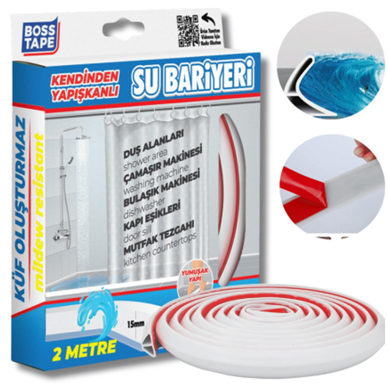 Barrière d'Eau Auto-Adhésif Blanc en Tunisie