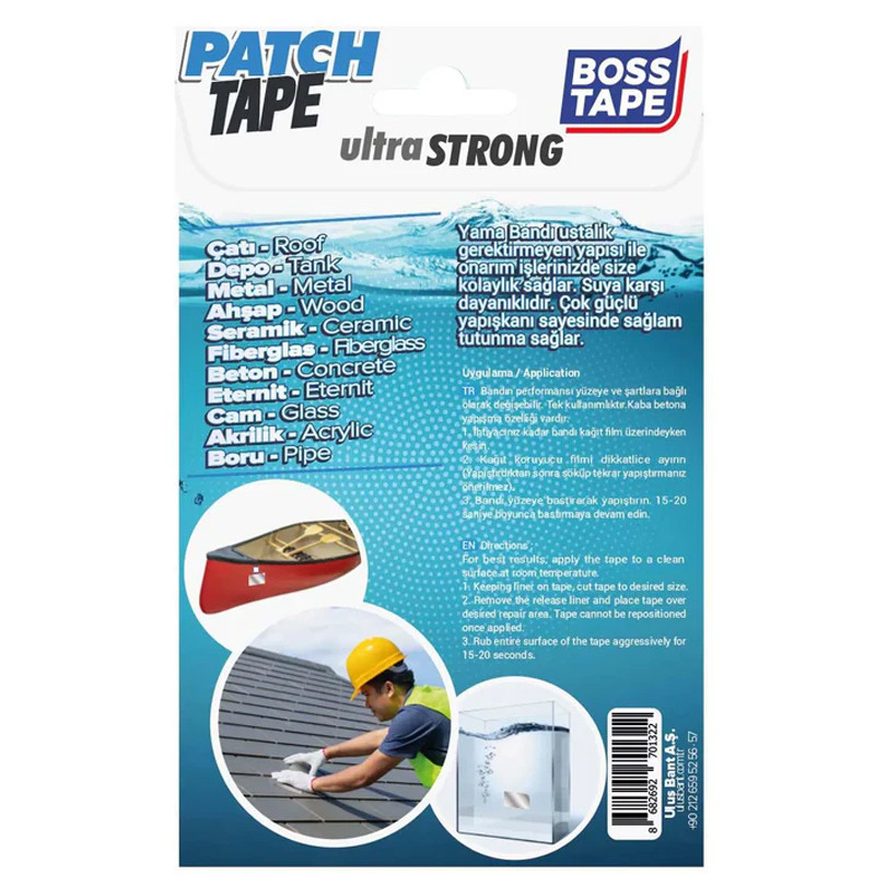 4 Pieces Bande Étanchéité Adhesif Boss Tape Flex Seal 3M 10X15mm en Tunisie