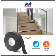 Ruban Antidérapant Boss Tape Auto-Adhésif 5m Noir en Tunisie