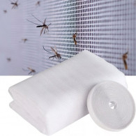 Moustiquaire fenêtre Boss Tape Avec Scratch 125x150Cm Blanc en Tunisie