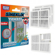 Pack De 4 Patchs Adhésifs Boss Tape 10x10Cm Noir en Tunisie