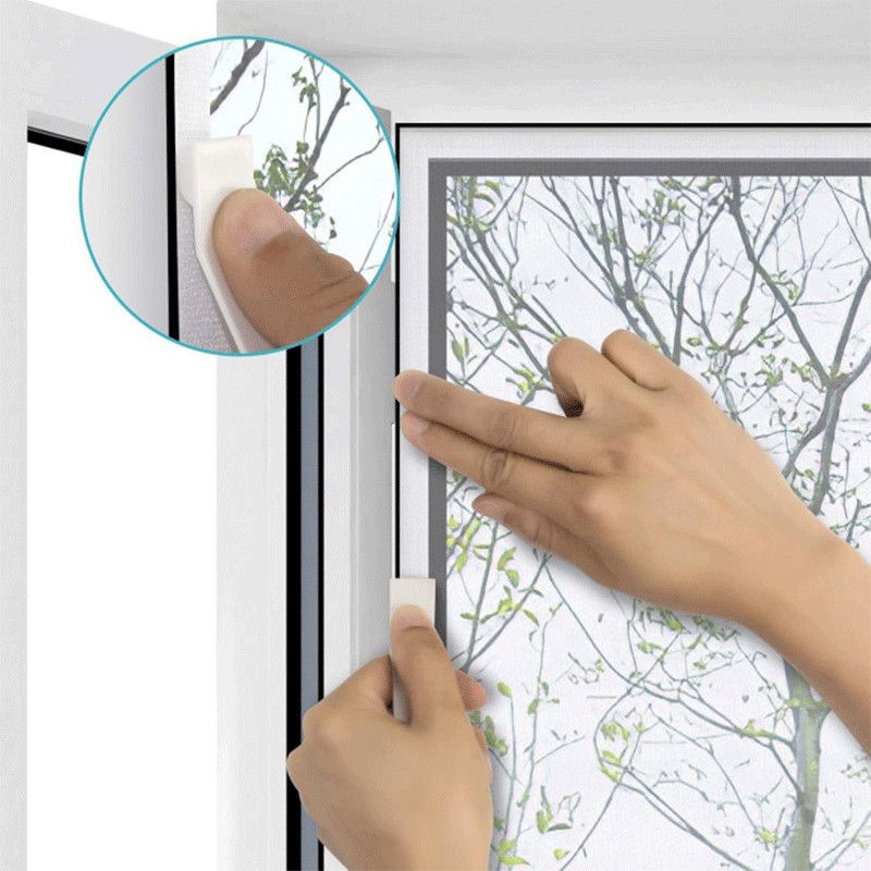 Bande adhésive Boss Tape 5,6 mètres Velcro Pour Moustiquaire De Fenêtre En Tunisie