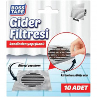 Filtre de Canalisation Boss Tape Autoadhésif 10 Pièces 110 x 110 mm En Tunisie